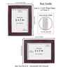 Woody Brown Pvc 5X7 Inch Single Photo Frames
