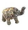 Set of 10 Multicolour Elephant Decorative Figurines for Home Decor