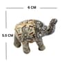 Set of 10 Multicolour Elephant Decorative Figurines for Home Decor