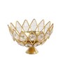 4 Inch Crystal Diyas (Set Of 2)