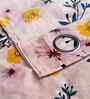 Multicolor Cotton Floral 5ft Eyelet Window Curtains (2 Pcs)