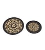 Set of 2 Acacia Wood Side Plate