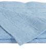 Blue Solid 280 GSM Cotton Hand Towels (Set of 2)