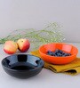 Set Of 2 Ceramic  Snack Bowl