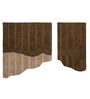 Set Of 2 Chocolate-Brown High Texture Wool Wall Art