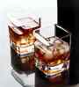 Set of 2 Crystal Lead Free Glass 320ml Cigar Whiskey Glasses