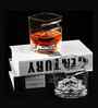 Set of 2 Crystal Lead Free Glass 320ml Cigar Whiskey Glasses