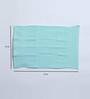 Blue Solid 380 GSM Cotton Hand Towels (Set of 4)