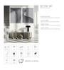Set Of 2 Denim-Grey High Texture Wooland Silk Wall Art