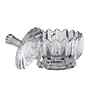 Set of 2 Dry Fruit Bowls With Glass Tray