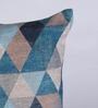 Multicolor Geometric Jute 16 x 16 Inches Cushion Covers (Set of 2)