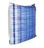Blue Velvet Checkered 24x24 inches Cushion Cover (2Pc)