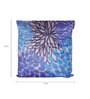 Blue Velvet Geometric 24x24 inches Cushion Cover (2Pc)