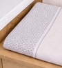 Set Of 2 Grey Cotton Bath & Hand Towels Set