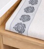 Set Of 2 Grey Cotton Bath & Hand Towels Set