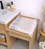 Set Of 2 Grey Cotton Bath Towels