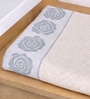 Set Of 2 Grey Cotton Bath Towels