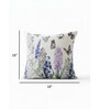 Set of 2 Hand-Sketched Floral & Butterfly Throw Cushion Covers (18x18)