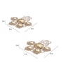 Set Of 2 Laxmi Ganesh Urli Diyas
