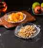 Set of 2 Leaf Designed Side Plates