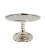 Set of 2 Metal Pillar Candle Holders 3 Inch High Candle Stands