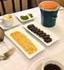 (Set of 2) Kitchen Serving Platter Ceramic Small Tray