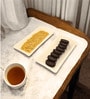 (Set of 2) Kitchen Serving Platter Ceramic Small Tray