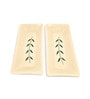 (Set of 2) Kitchen Serving Platter Ceramic Small Tray