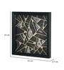 Set of 2 Multicolour Engineered Wood Wall Paintings