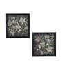 Set of 2 Multicolour Engineered Wood Wall Paintings