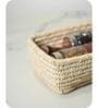 Set Of 2 Natural Sabai Grass Serenity Basket Duo Organizers
