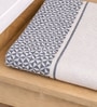 Set Of 2 Navy Blue Cotton Bath Towels