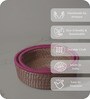 Set Of 2 Pink Sabai Grass Fuschia Flair Baskets