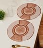 Set of 2 Pure Cotton Geometric Print Digitally Printed Table Runners