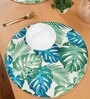 Set of 2 Pure Cotton Geometric Print Digitally Printed Table Runners