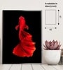 Red Fish Printed Aclyric Wall Art Panel Set of 2