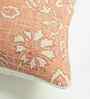 Set Of 2 Rust Tnt Fancy Yarn Textured Cushion Covers