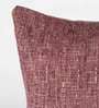 Chenille Plain Solid 16x16 Inch Cushion Covers (Set Of 2)