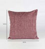Chenille Plain Solid 16x16 Inch Cushion Covers (Set Of 2)