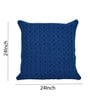 Blue Traditional Cotton 24 x 24 Inches Cushion Covers (Set of 2)