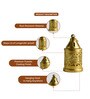 Set Of 2 Gold Metal Table Decor Tea Light Holder