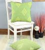 Cotton Traditional Pattern 16x16 Inch Cushion Covers (Set Of 2)