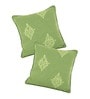 Cotton Traditional Pattern 16x16 Inch Cushion Covers (Set Of 2)