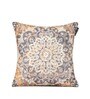 Multicolour Chenille Ethnic Motif 16x16 inches Cushion Cover (2Pc)