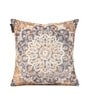 Multicolour Chenille Ethnic Motif 16x16 inches Cushion Cover (2Pc)