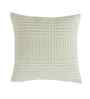 Set Of 2 White Cotton Solid Cushion Covers