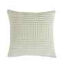 Set Of 2 White Cotton Solid Cushion Covers