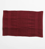 Maroon Solid 380 GSM Cotton Hand Towels (Set of 4)