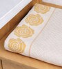 Set Of 2 Yellow Cotton Bath & Hand Towels Set