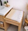 Set Of 2 Yellow Cotton Bath & Hand Towels Set